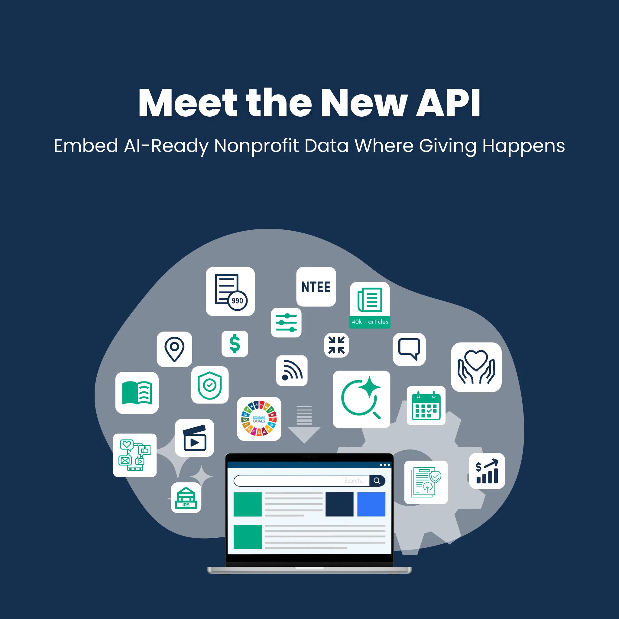 Meet the New API: Embed AI-Ready Nonprofit Data Where Giving Happens